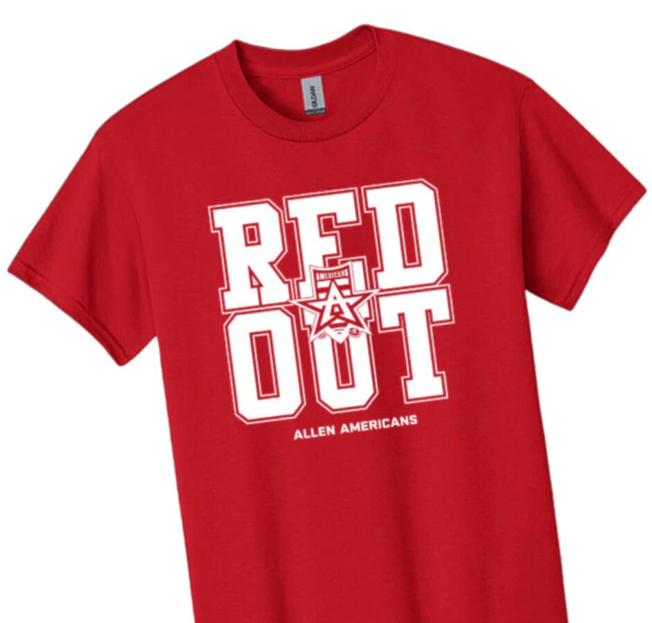 Red Out Shirt - Allen Americans