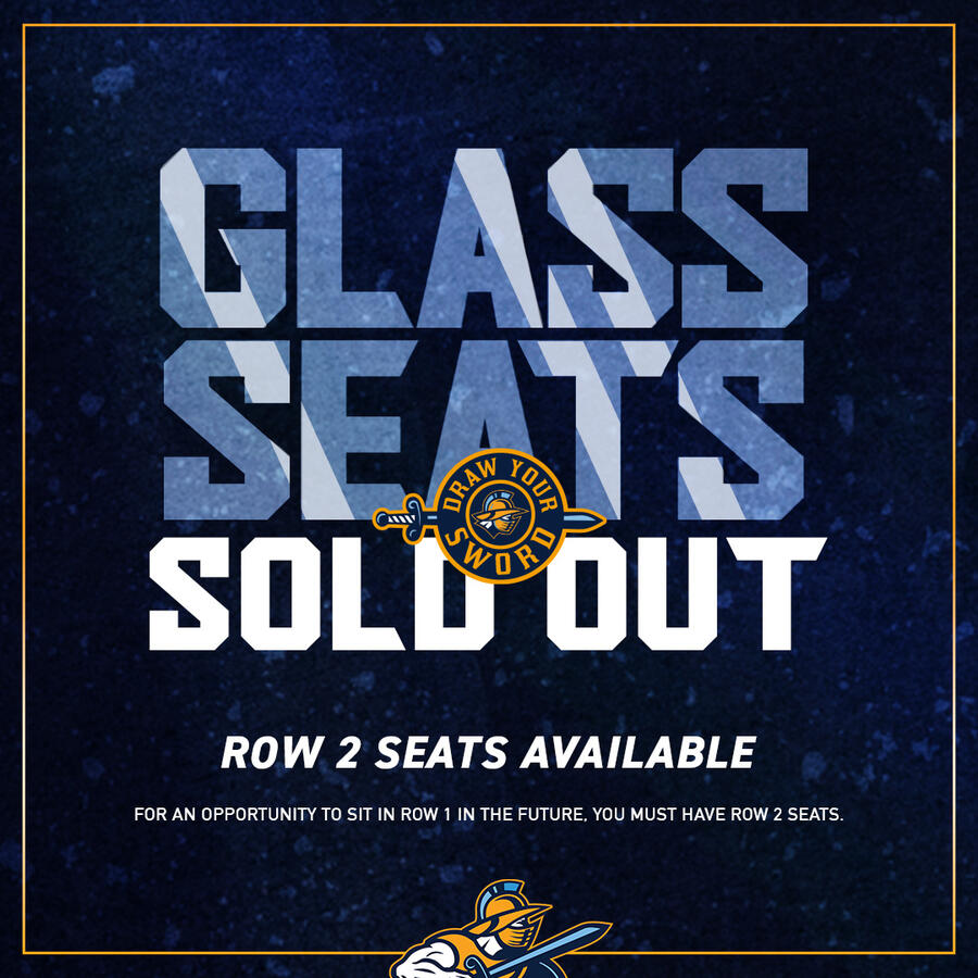 Glass Seats Insta Graphic - Atlanta Gladiators